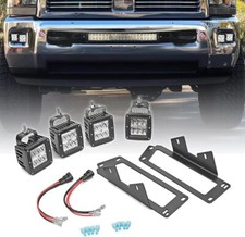 4 X 3 Inch 24w Dually Led Fog Light Pods With Quick-detach Wiring Plug And Fog