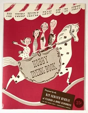 1954 Rit Dye Hobby Book 23 pages of Ideas for Dyeing Project Directions