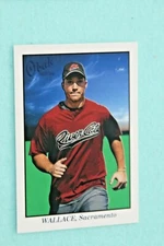 BRETT WALLACE 2009 TRISTAR OBAK #31 OAKLAND ATHLETICS