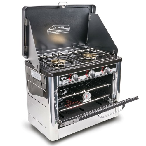 KAMPA ARROSTO MASTER Forno Campeggio a Gas GPL con piastre a-portatile |  eBay