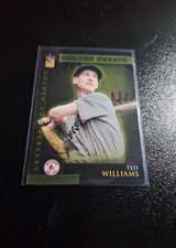 2000 TOPPS BASEBALL GOLDEN GREATS INSERT SP #GA10 TED WILLIAMS HOF NRMT-MT!!!