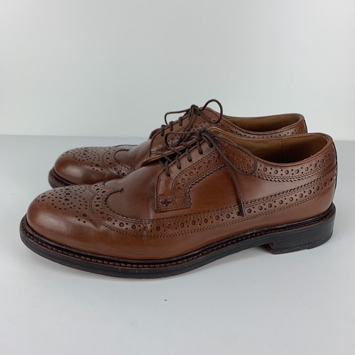 J Crew Ludlow wing tips Brown Leather 
