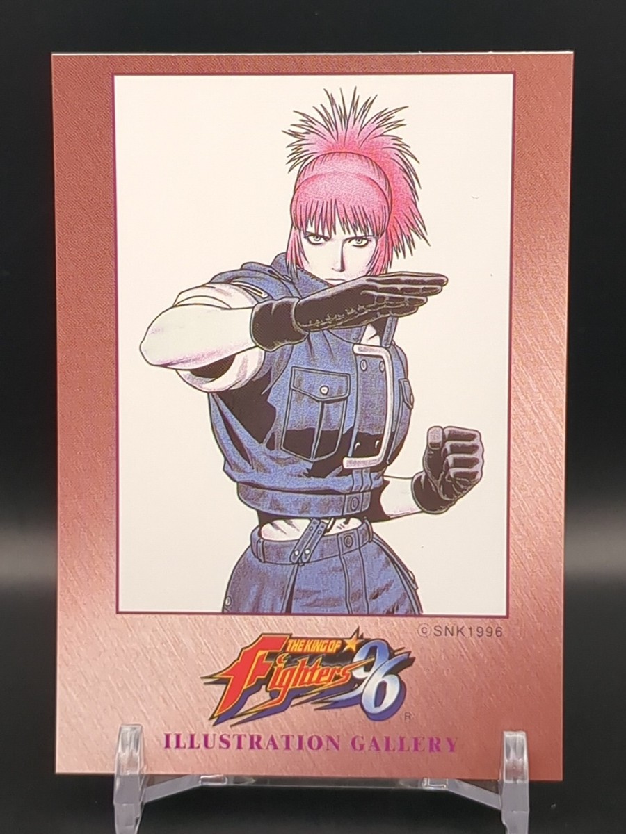 SNKトレーディングカード　KOF96 Leona #17 The King of Fighters 96 KOF SNK Trading Card 1996 GAMEST