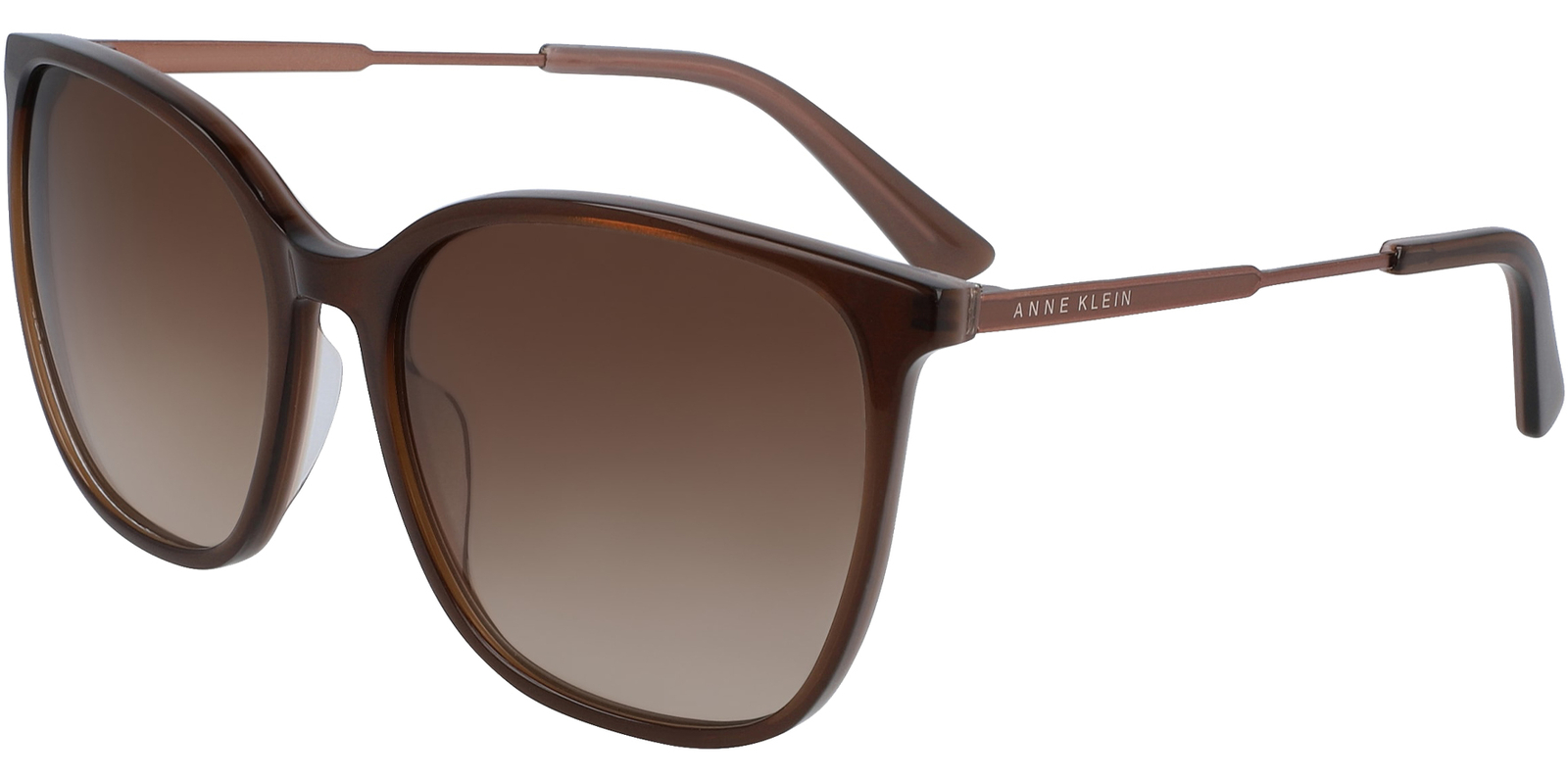 Женские мягкие квадратные солнцезащитные очки Anne Klein с градиентными линзами - AK7065