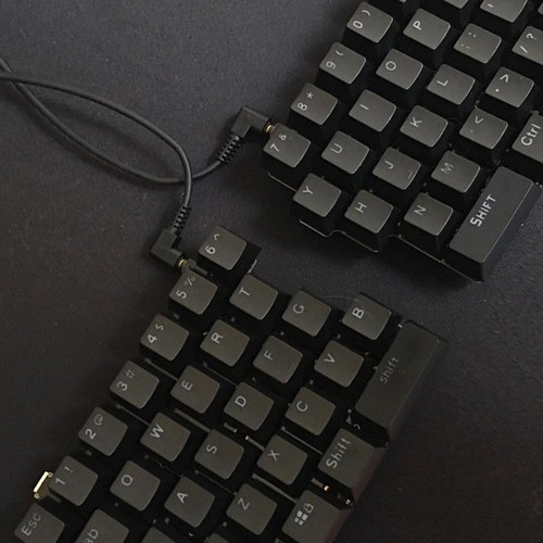 104pcs Universal Mechanical Keyboard Keycaps PC Bakclit Key Cap Set (Black) Deu - Afbeelding 2 van 12