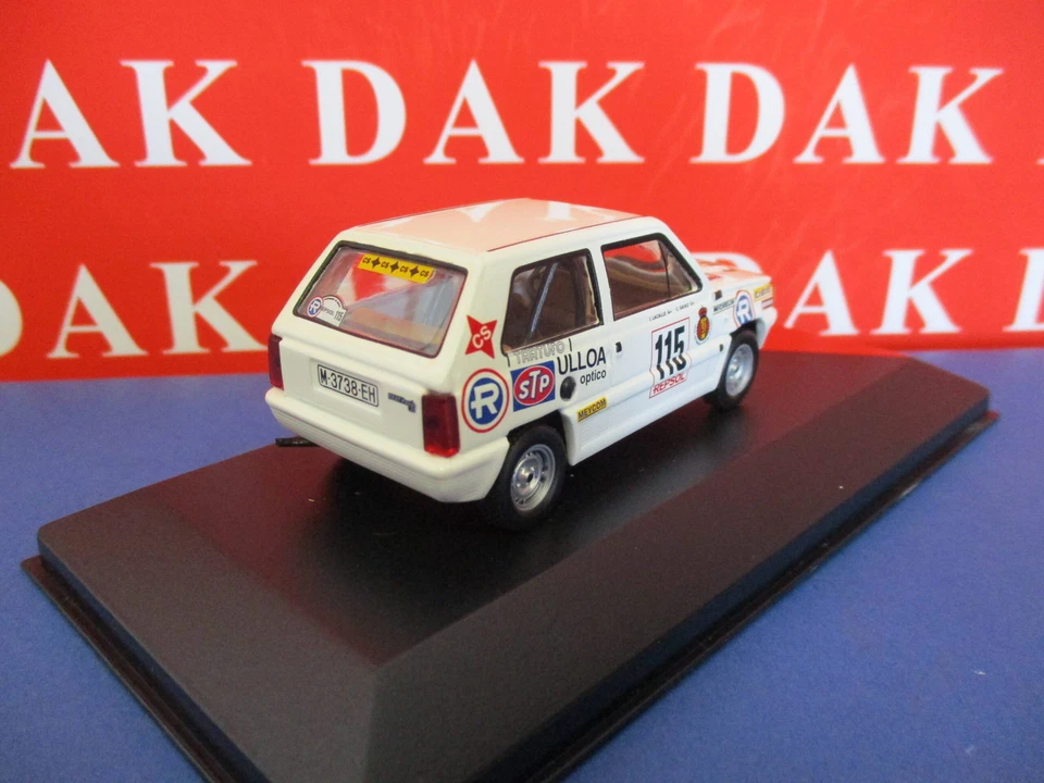 Die cast 1/43 Modellino Auto Seat Panda 45 Criterium Baviera 1981 C. Sainz - Immagine 3 di 4