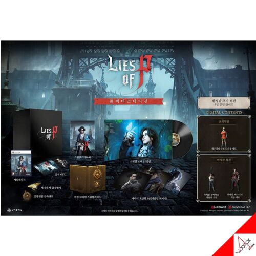 PS5 Lies of P Collector's Edition inglese cinese giapponese-coreano ver - Foto 1 di 4