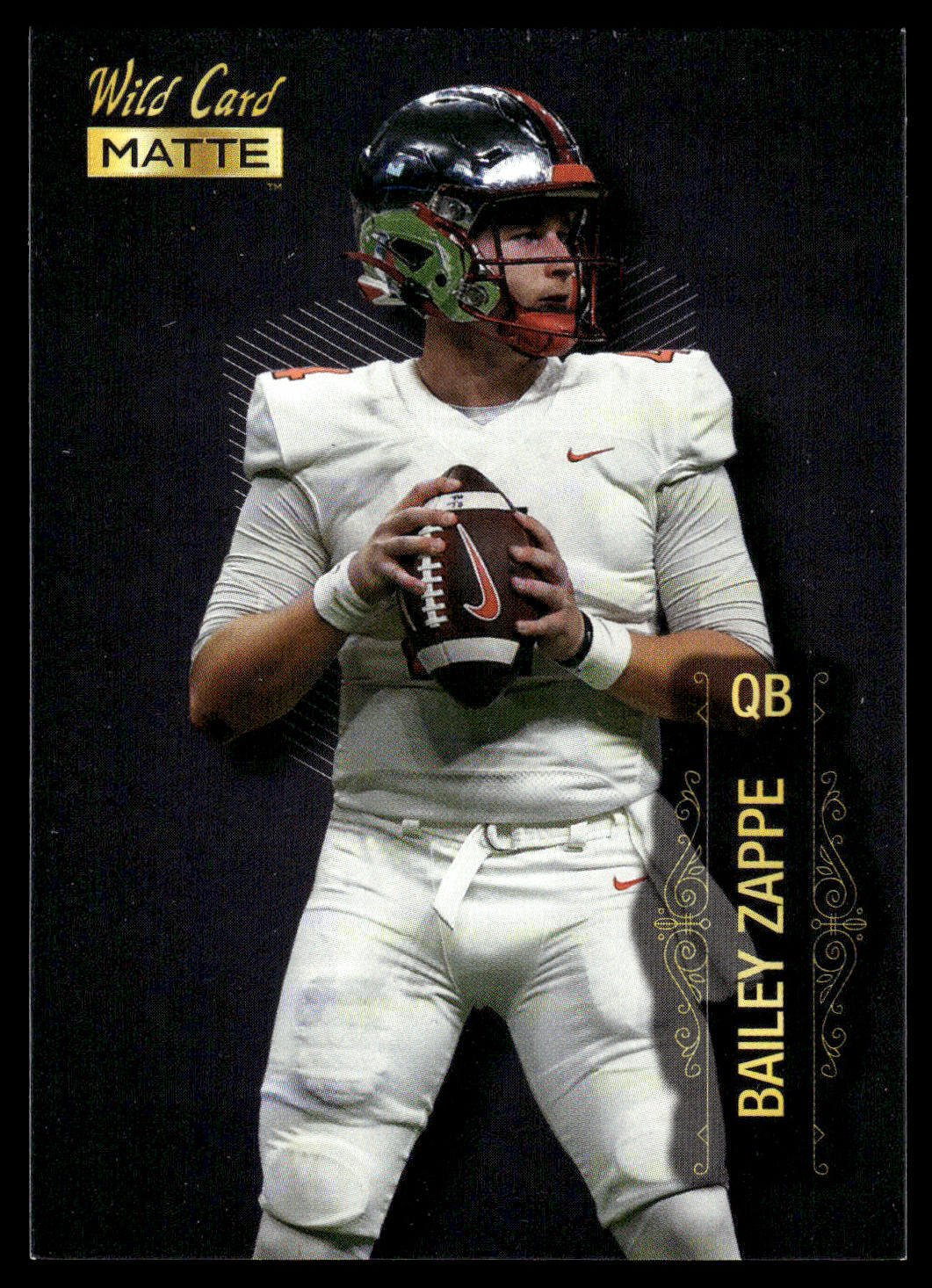 Bailey Zappe | 2022  Wild Card Matte #MB-5 | Black | NM
