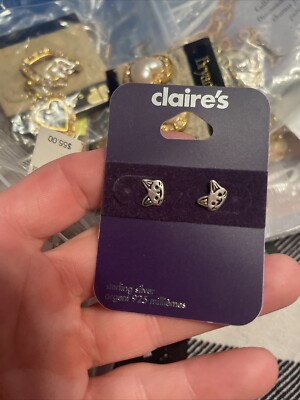 Ear Studs Cute Sterling Silver Earrings GEOM Mini Earrings Daen