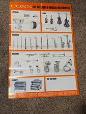 Vintage 1960s /70s Conn Musical Instrument Ad...