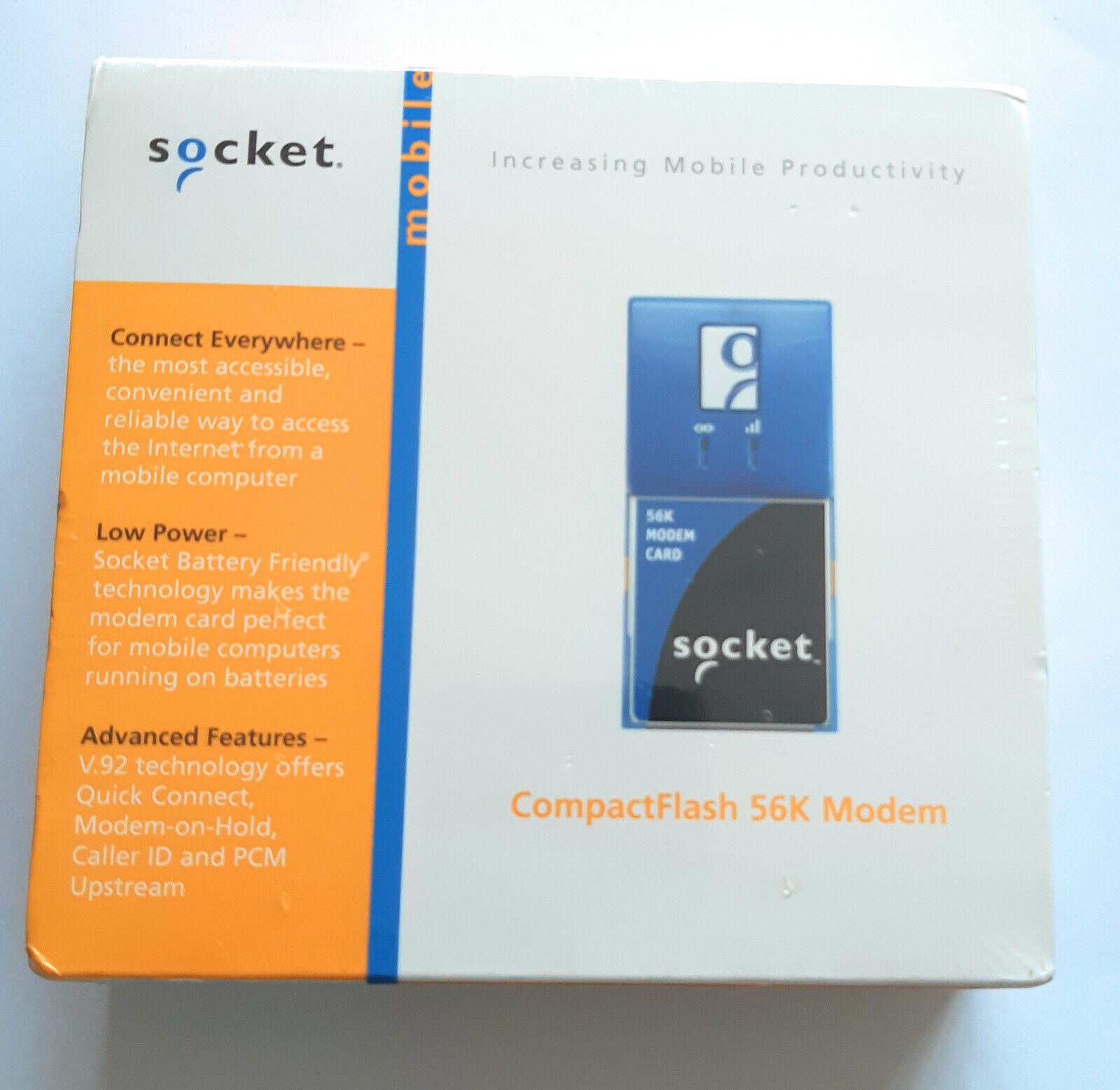 Socket Communications MO7007-693 56Kbps Compact Flash Card Modem