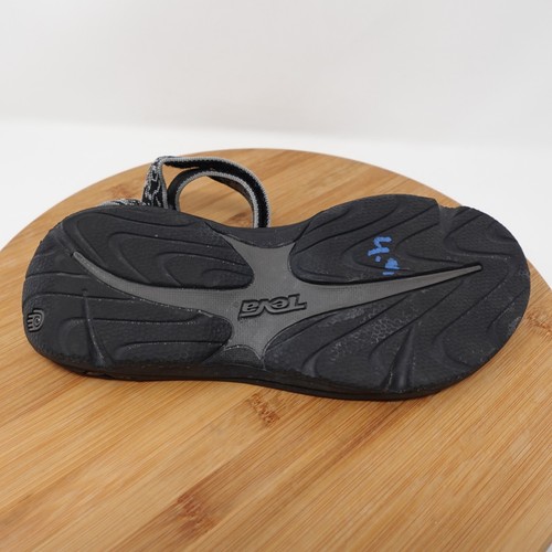 Sandalia deportiva de senderismo Teva Hurricane 6577 negra/gris talla 9 para mujer - Imagen 9 de 12