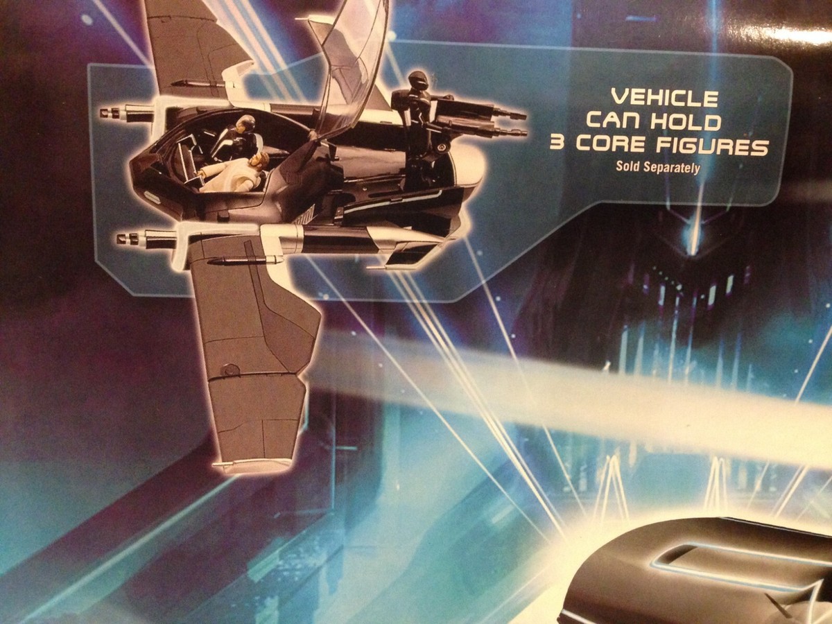 Tron Legacy Three man Light Jet: By Spin Master BRAND NEW Tron Legacy Three man Light Jet: By Spin Master BRAND NEW