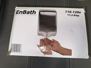 EnBath Séchoir à main commercial (224 mph) Séchoirs à main électriques automatiques