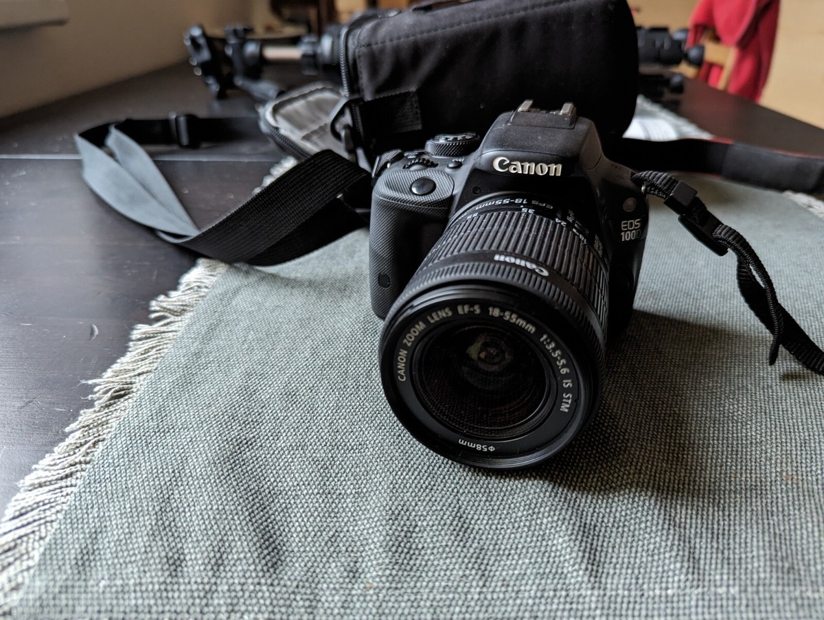 canon eos 100d Lens 18-55mm tripod accessories