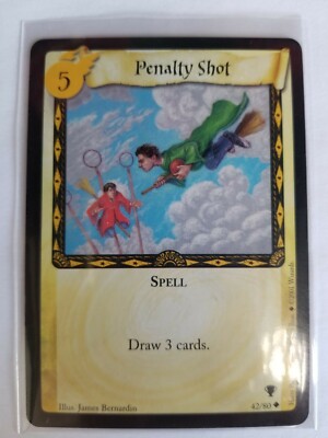 Harry Potter Tcg Quidditch Cup Karte 42/80 Elfmeterschuss Uncommon Karte 