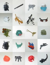 Vtg 1989 G.I. Joe ARAH Weapons Accessories { YOU PICK } Guns Helmets Backpacks