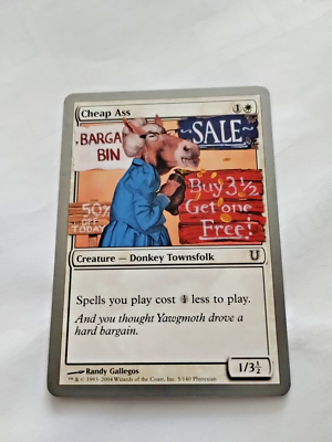 mtg are unhinged cards legal Amazon.com: Magic The Gathering - Smart Ass main image 1