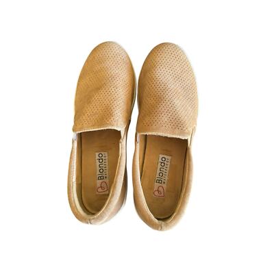 Blondo Women's Gallert Waterproof Slip On Sneaker in Mushroom Suede Women s 7.5
