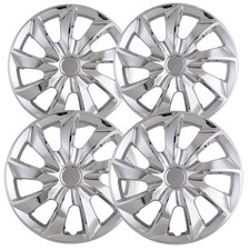 16 Wheel Covers Snap On Full 4pc Chrome Hub Caps For R16 Car Tire Steel Rim 16 Wheel Covers Snap On Full 4pc Chrome Hub Caps For R16 Car Tire Steel Rim
