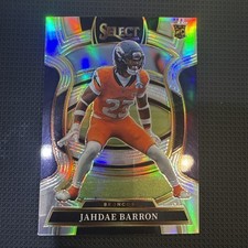 2025 Panini Select Jahdae Barron #12 Concourse Level Silver Prizm (RC)