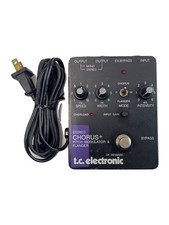 TC Electronic Effect Pedal SCF Stereo Chorus  Flanger Pitch Modulation Used