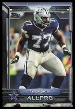 2015 Topps #272 Tyron Smith Dallas Cowboys Football Card