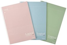 Nakabayashi Swing Logical A4 Ruled Notebook 40 Sheets Antibacterial Cover 3-Pac