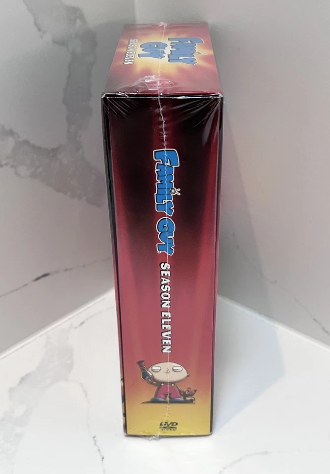 Family Guy Season 11 DVD Set Drunken Clam T Shirt & Script BRAND NEW SEALED  - Image 2 of 4