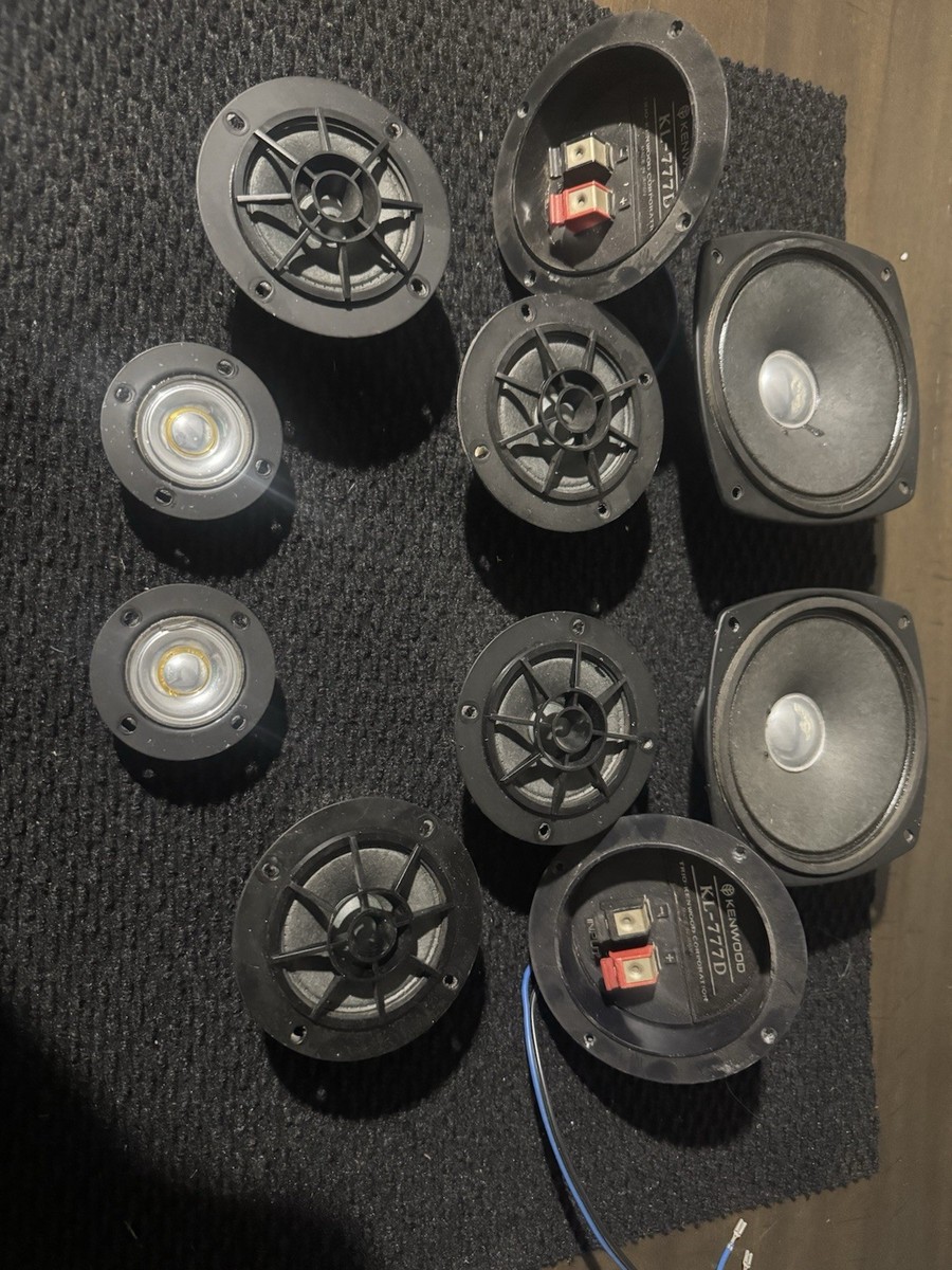Kenwood KL-777d Speakers ( No Tested ) | eBay