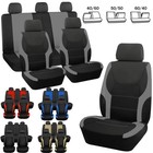 For TOYOTA 5-Seat Car Seat Cover Polyester FabricFront Rear Full Set Protector