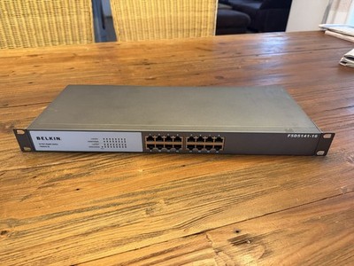 Belkin Netzwerkswitch 10/100/1000 MBit/s 16 Ports, Modell: F5D5141-16