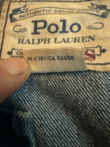 Polo Ralph Lauren Small Trucker Patch Jacket RRL  Preppy Patchwork VTG Nautical image 6