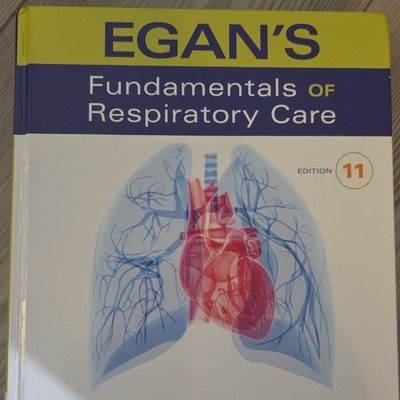 Egan's Fundamentals of Respiratory Care 11th Ed Kacmarek Elsevier Hardcover