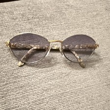 Vtg Silhouette Sunglasses w/ Marbled Arms Frames (Custom Gradient Lenses Added)