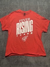 Indiana Fever Wnba Fever Rising Red Xl Gildan Shirt