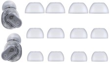 Replacement Silicone Tip Ear Tips Compatible with Beats S/M/L, Transparent