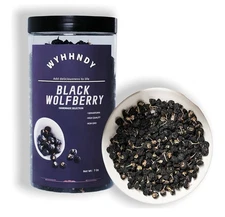 Dried Black Goji Berries sourced from Asia high altitudes Black wolfberry 200gm