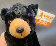 Wild Republic Mini Black Bear Cub Plush Cuddlekins