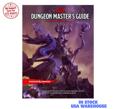 Dungeons & Dragons Dungeon Master's Guide 5e Hardcover NEW|FREE SHIPPING