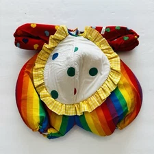 VTG Cabbage Patch Kids Clown Outfit Circus Polka Dot Rainbow Stripe Coleco 1985