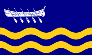 St Anne’s-on-the-Sea Flag Self Adhesive Vinyl Sticker