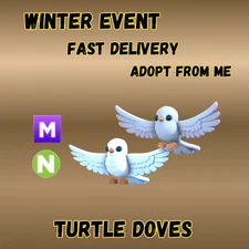 Adopt Your Pet This Winter Event– Turtle Doves  with Fast Delivery!
