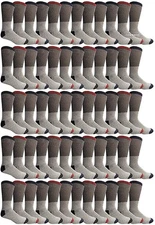 120 Units of Womens Cotton Thermal Crew Socks, Cold Weather Boot Sock, Size 9-11