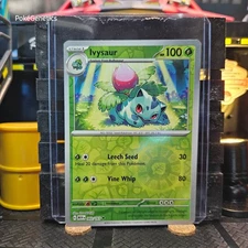Ivysaur 151 Reverse Holo Pokémon TCG 002/165 Scarlet & Violet Uncommon