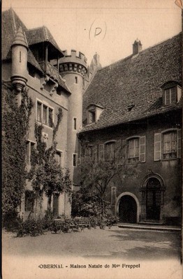AK - OBERNAI - Geburtshaus von Bischof Freppel