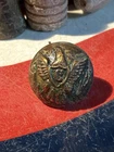 Dug Civil War 💥 🇺🇸 💣 Eagle C Cavalry Vest Cuff Button