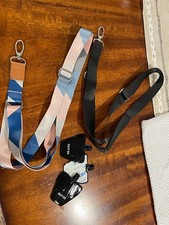 2 Pcs Cell Phone Lanyard Adjustable Crossbody Neck Strap with Patches Black2 Pcs