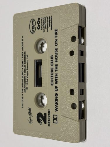 Culture Club Waking Up With The House On Fire Music Cassette Tape 1984 OET 39881 - Picture 4 of 6