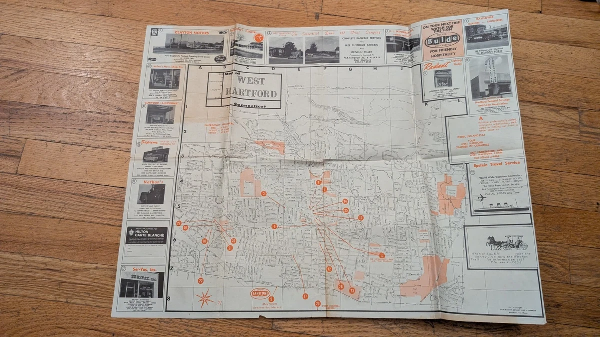 1950 Collectible Maps for sale | eBay